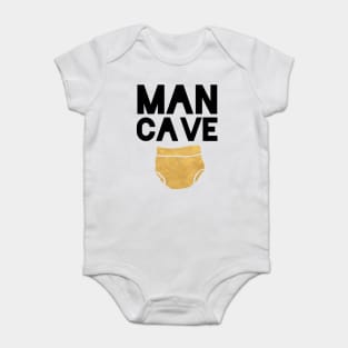 Man Cave Baby Bodysuit